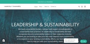 Leadership & Sustainability webshop